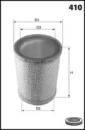 LUCAS FILTERS lfaf103 -  Воздушный фильтр